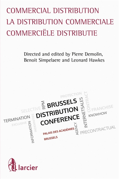 Commercial distribution. La distribution commerciale. Commerciële distributie