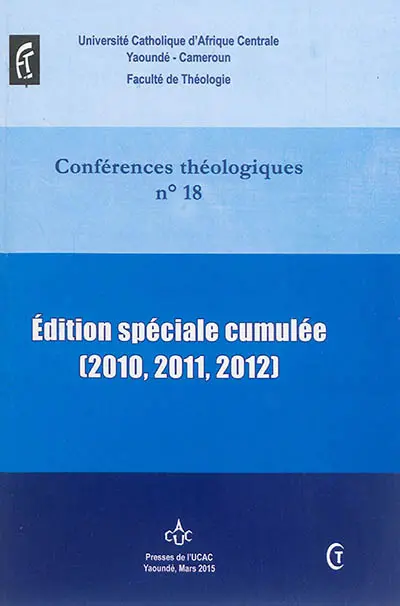 Edition spéciale cumulée (2010, 2011, 2012)