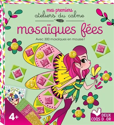 Mosaïques fées : avec 300 mosaïques en mousse !
