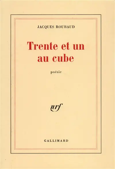 Trente et un au cube