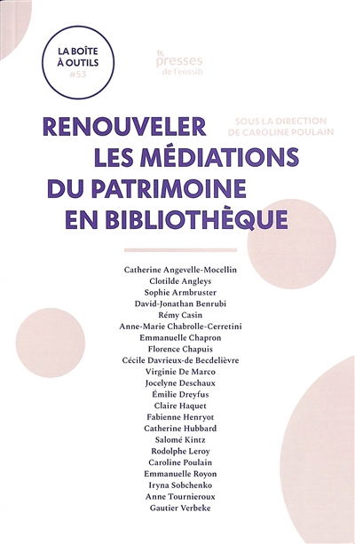 Renouveler les médiations du patrimoine en bibliothèque