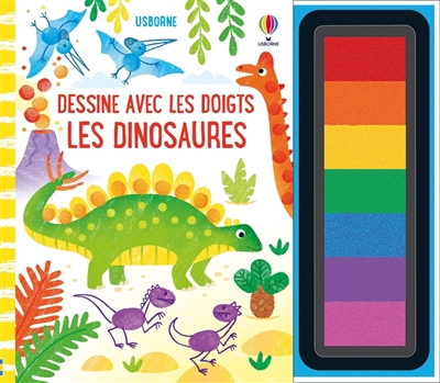 Dessine avec les doigts : les dinosaures