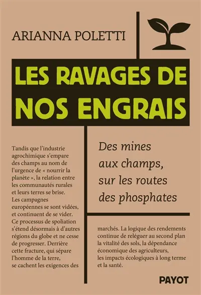 Les ravages de nos engrais : des mines aux champs, sur les routes des phosphates