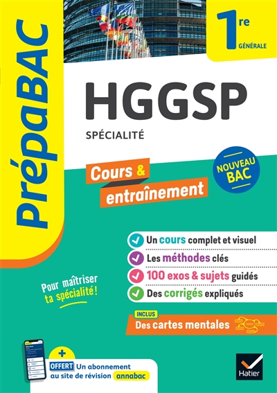 HGGSP spécialité, 1re générale : nouveau bac