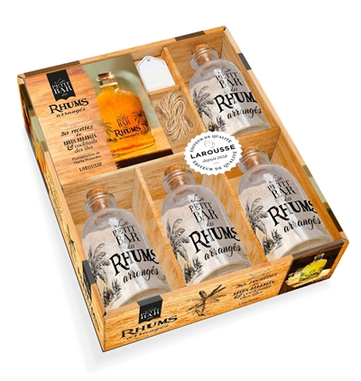 le petit bar des rhums arrangés : coffret