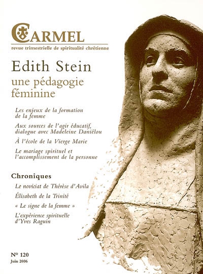 Carmel, n° 120. Edith Stein...