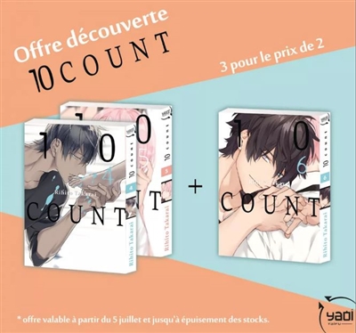 Pack offre découverte 10 count : vol. 4-5-6