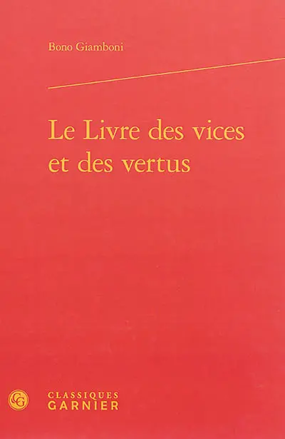 Le livre des vices et des vertus
