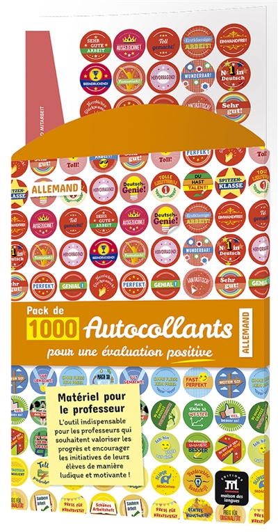 Pack de 1.000 autocollants...