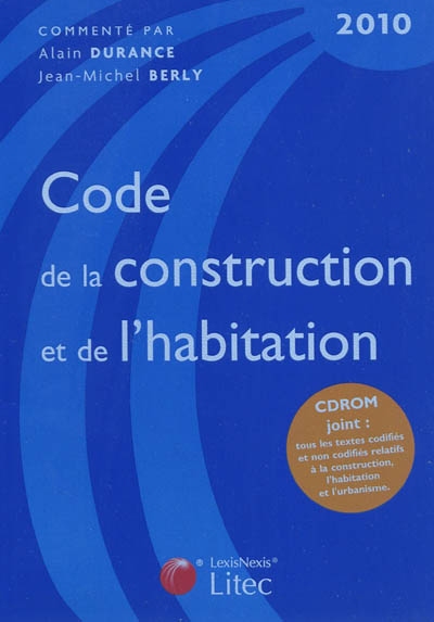 Code de la construction et de l'habitation 2010