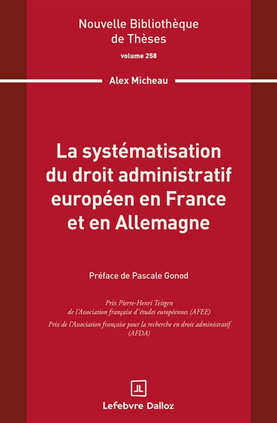 La systématisation du droit...