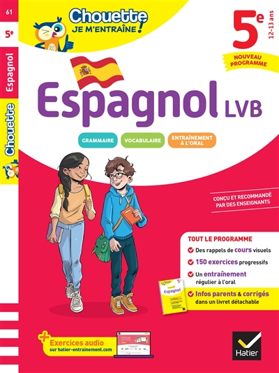 Espagnol LVB, 5e : nouveau...
