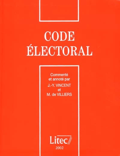 Code électoral 2002