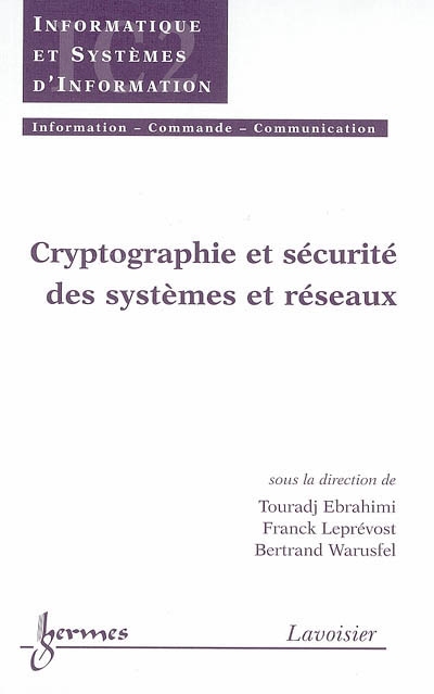 Cryptographie et sécurité des systèmes et réseaux