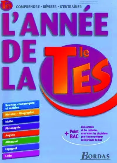 L'année de la Terminale ES : comprendre, réviser, s'entraîner