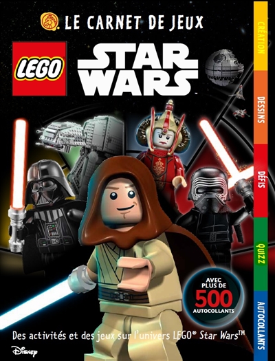 Lego Star Wars : le carnet de jeux