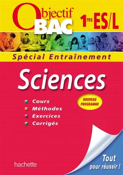 Sciences 1res ES, L : nouveau programme
