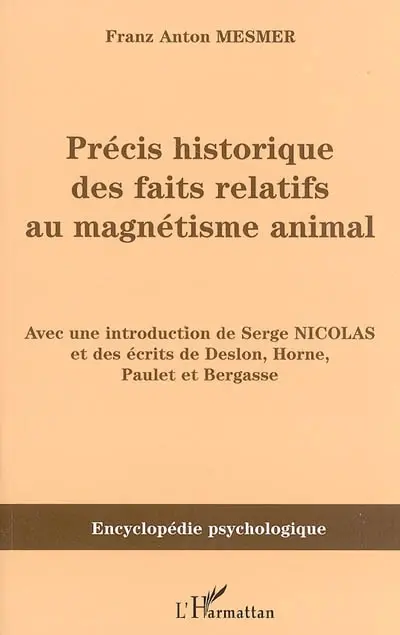 Précis historique des faits relatifs au magnétisme animal : 1781