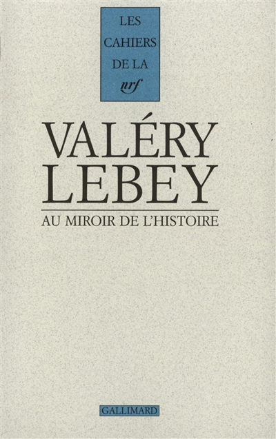 Au miroir de l'histoire, choix de lettres 1895-1938