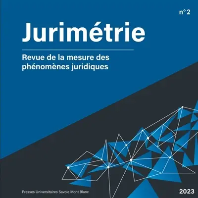 Jurimétrie : revue de la mesure des phénomènes juridiques, n° 2 (2023)