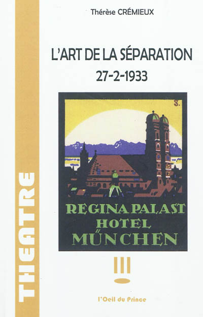 L'art de la séparation : 27-2-1933