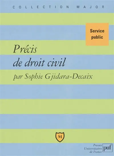 Précis de droit civil