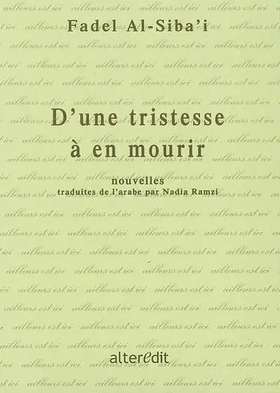 D'une tristesse à en mourir