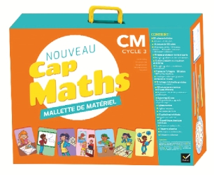 Nouveau Cap maths, CM, cycle 3 : mallette de matériel