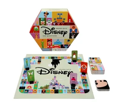 Grand quiz Disney : 500 questions pour redécouvrir les chefs-d'oeuvre Disney