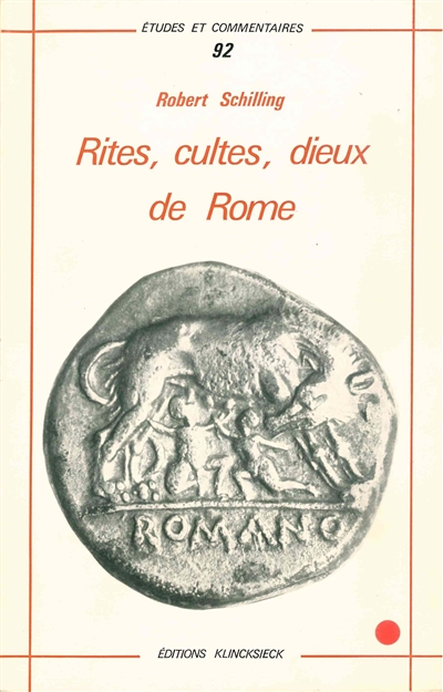 Rites, cultes, dieux de Rome