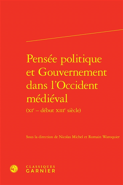 Pensée politique et...