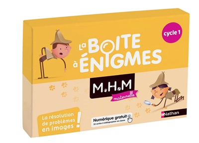 La boîte à énigmes MHM maternelle, cycle 1 : la résolution de problèmes en images !