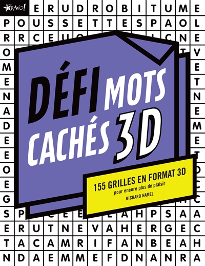 Défi : mots cachés 3D : 155 grilles en format 3D