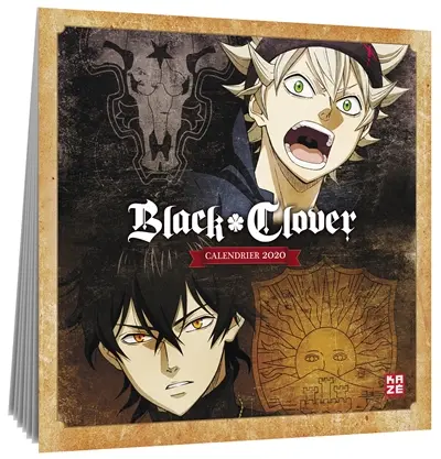 Black Clover : calendrier 2020