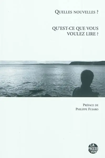 Qu'est-ce que vous voulez lire ?