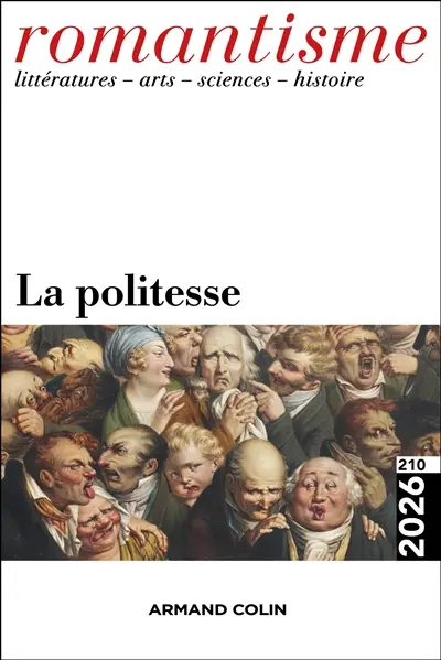 Romantisme, n° 210. La politesse