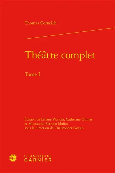 Théâtre complet. Vol. 1