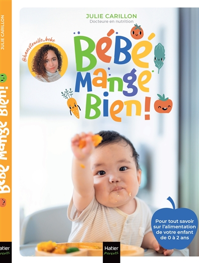 Bébé mange bien ! : pour tout savoir sur l'alimentation de votre enfant de 0 à 2 ans