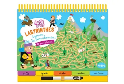 48 labyrinthes : trouve le bon chemin !