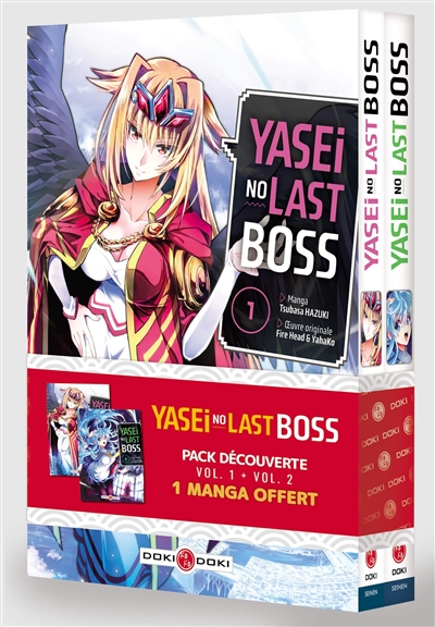 yasei no last boss : pack découverte vol. 1 + vol. 2, 1 manga offert