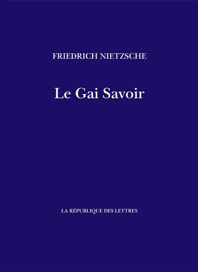 Le gai savoir