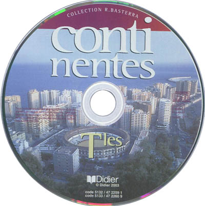 Continentes Terminales : CD audio