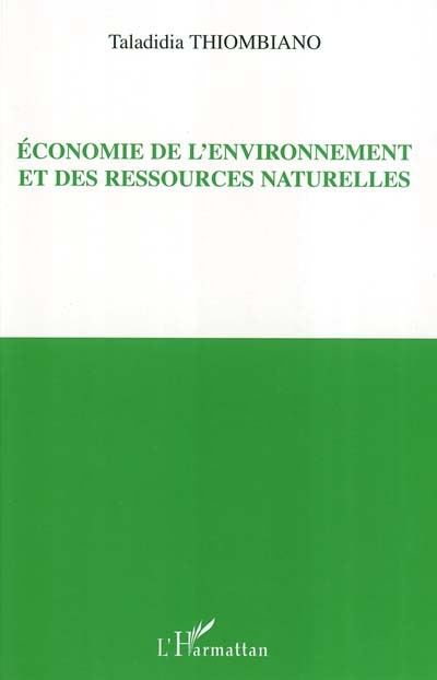 Economie de l'environnement et des ressources naturelles