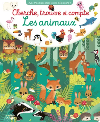 Les animaux : cherche, trouve et compte
