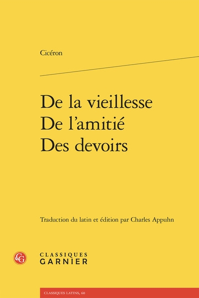 De la vieillesse. De...