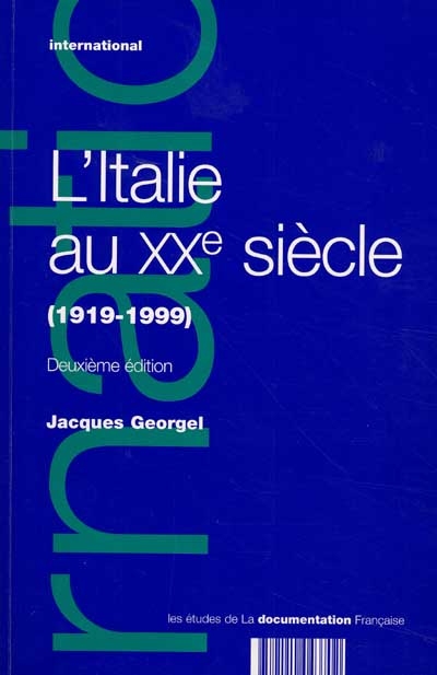 L'Italie au XXe siècle : 1919-1999