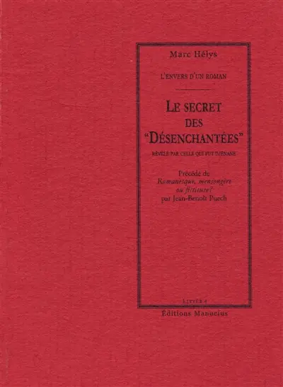 Le secret des Désenchantées