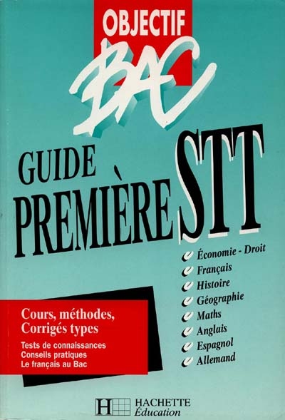 Guide 1re STT