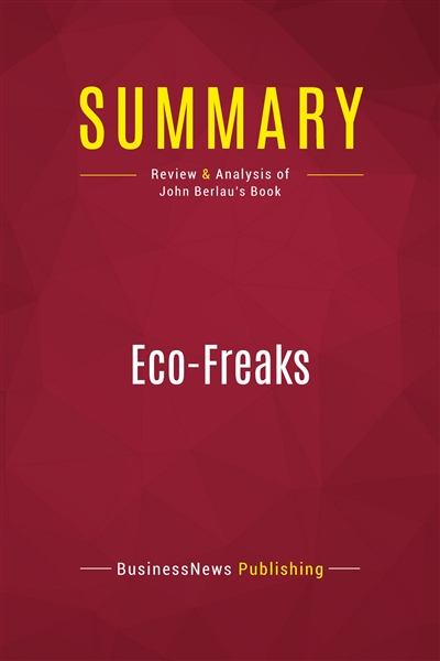 Summary : Eco-Freaks :...