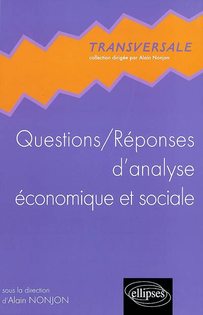 Questions-réponses d'analyse économique et sociale